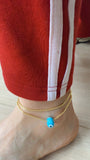 Le Evil eye Charm Necklace/ anklet