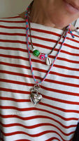 Le Lolly ParaCharm initial Necklace