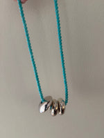 Le Argent glass silver chunky necklace
