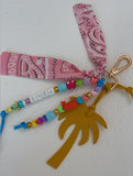 Le Palm bag and key charm personalised