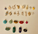 Le Custom beaded necklace with 7 charms