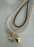 Le Mini ParaHearts Charm Necklace