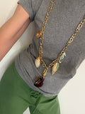Le Ramya Chunky Charm necklace