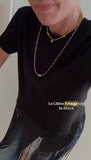 Le Chloe Fringe Tee
