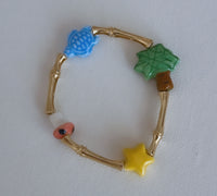 The ‘Bambi’ Charm bracelet gold
