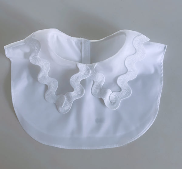 The Cleo silk organza collar (women's)