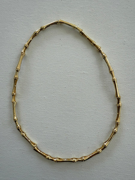 Le Bambi Choker necklace in gold