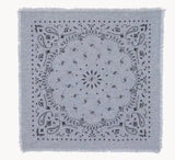 Le Bandana Fringe scarf small or medium