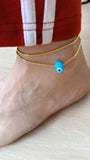 Le Evil eye Charm Necklace/ anklet