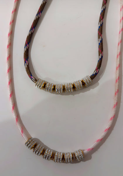 Le ParaDiamond six necklace, bracelet and anklet