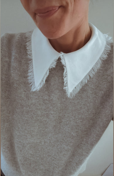 Le Whitney Frayed collar (women's)