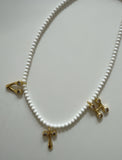 Le Charlie initial necklace