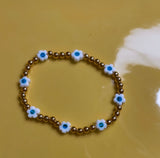 The ‘Goldie’ Daisy Bracelet (made to order)