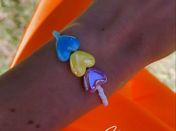 The ‘Jemima’ heart bracelets - Petite Chou