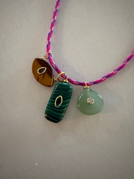 Le ParaPendant trio necklace