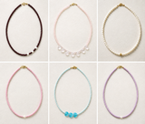 Le Teeny Tiny Beaded necklaces