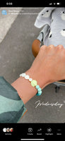 The ‘Ariel’ enamel letter bracelet - Petite Chou
