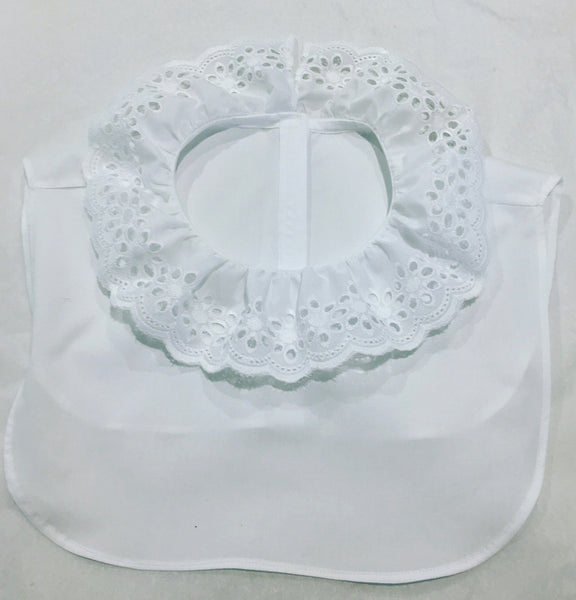 The 'Diana' Frill Collar with broderie anglaise - Petite Chou