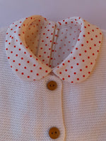 The 'Annie' Peter Pan collar with matching printed body - Petite Chou
