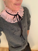 The 'Lauren' soft pink frill collar (Women's) - Petite Chou