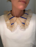 The 'Blair' collar with frill (women's) - Petite Chou