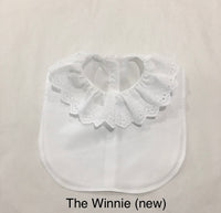 The 'Winnie' frill collar with white body (women's) - Petite Chou