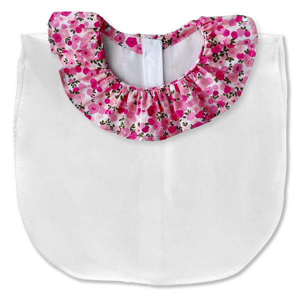 The 'Rosie' frill collar with white body (women's) - Petite Chou