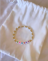 The ‘Cleo’ Personalised Name Bracelet (made to order) - Petite Chou