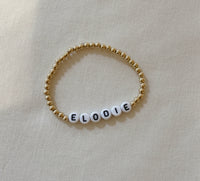 The ‘Goldie’ Personalised Name Bracelet (made to order) - Petite Chou