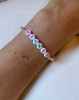The ‘Silvie’ Personalised Name Bracelet (made to order) - Petite Chou