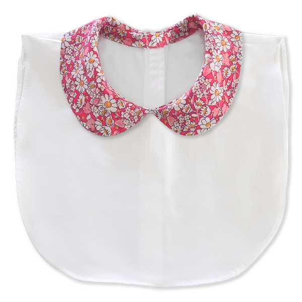 The 'Camille' Peter Pan collar with white body - Petite Chou
